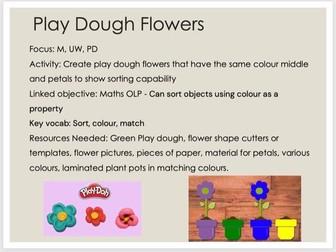 Play dough enhancements