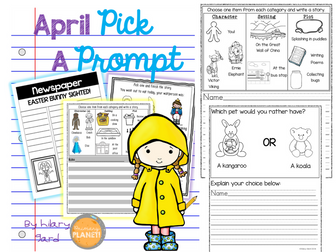 Visual Writing Prompts with Spelling Supports for ALL students