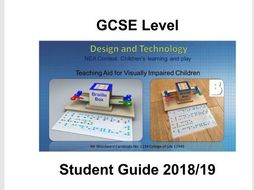 GCSE 9-1 Design and Technology NEA Student Guide (AQA