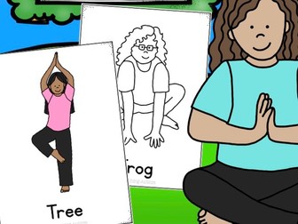 Yoga Movement Breaks Brain Breaks Cards