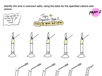 Edexcel Chemistry Core Practicals Paper 2 only