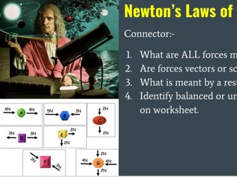 AQA Trilogy Physics - Forces - Newton's Second Law