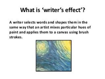 Writer's Effect IGCSE Guide