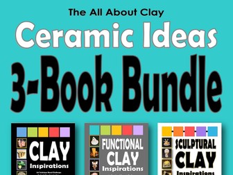 3-BOOK CLAY IDEAS BUNDLE