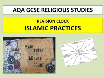 Revision Clock AQA GCSE Religious Studies - Islamic Practices