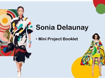 Sonia Delaunay Mini Project KS3 Textiles Booklet