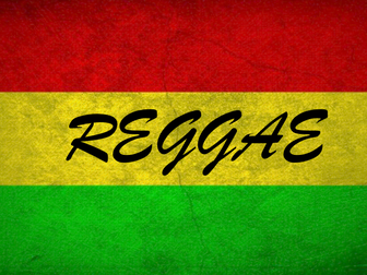 Reggae PowerPoint (Bob Marley - One Love) 16 slides