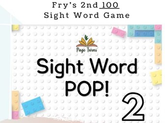 Fry's 2nd 100 Sight Words PPT Game [2]