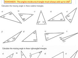 measuring angles reasoning and problem solving