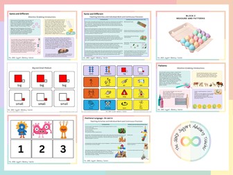 Maths Planning Autumn - SEND  Sensory Curriculum