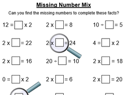 Two Times Table Multiplication and Division Facts | Teaching Resources