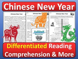 Chinese New Year Reading Comprehension