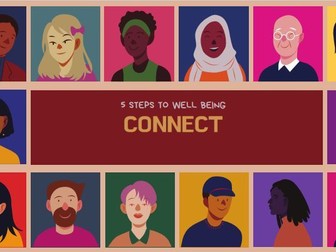Mental health Awareness: 5 steps to well being: CONNECT