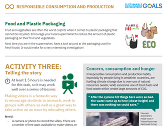 Exploring SDG 12 - Responsible Consumption and Production