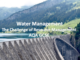 The Challenge of Resource Management - Water Management