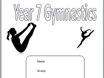 Year 7 Gymnastics Booklet for Unit of Work with Lesson Plans