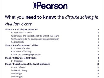 BTEC Applied Law unit 1 revision guide