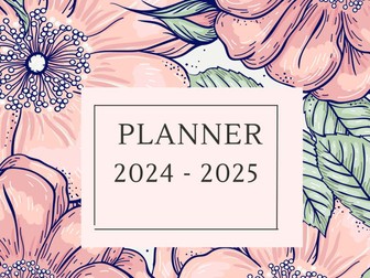 Teacher Planner 24-25