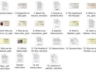 Catholic RED Year8 Creation and Covenant