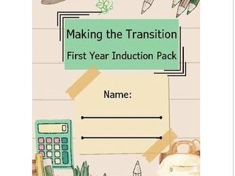 Induction Pack to Secondary School