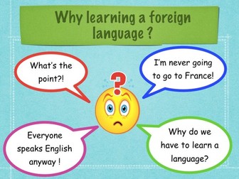 First lesson of the year - A fun way to start French !