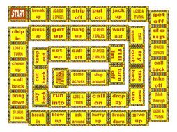 Phrasal Verbs Board Game 2
