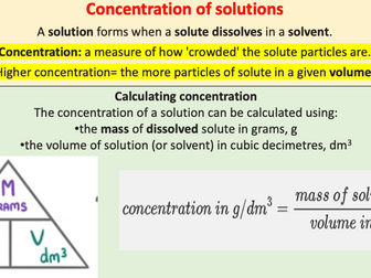 FT Quantitative Chemistry- Uncertainty and Concentration