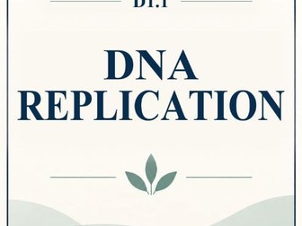 IB Biology HL D1.1 DNA Replication MCQ Practice