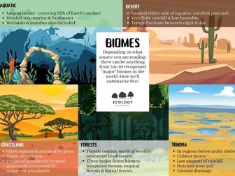 Ecology Revision Aids 1 (x10)