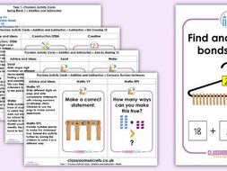 Year 1 Addition and Subtraction Spring Block 1 Continuous Provision Activities