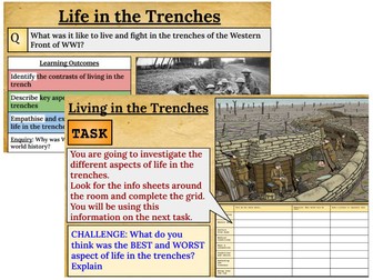 WW1: Life in the Trenches
