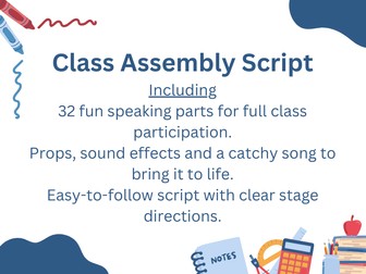 Minibeasts (KS1) Class Assembly Script