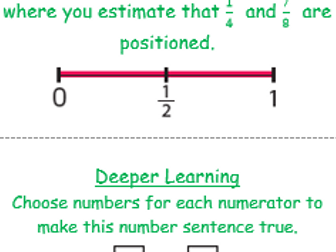 Year 5 Greater Depth/Mastery stickers for next steps, challenge and assessment