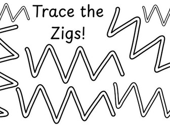 Paint/ Trace the Zigs