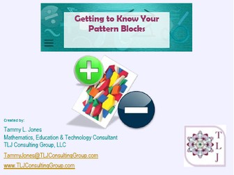 Getting to Know Your Pattern Blocks