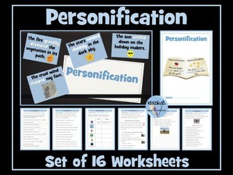Personification Worksheets