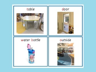 English Language Learners Classroom Visual Prompts