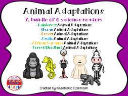 Animal Adaptations - A Bundle of 6 Science Readers