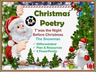 'Twas The Night Before Christmas' Poetry Lessons KS2