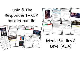 AQA A Level Media Studies TV CSP booklets