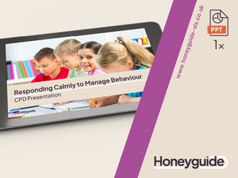 Responding Calmly to Manage Behaviour CPD
