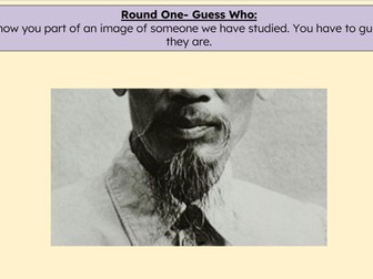 War in Asia End of Unit Quiz Lesson