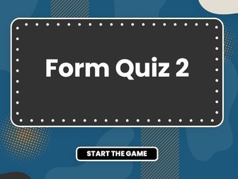 Form Quiz 2