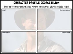 'Of Mice and Men' character profiles