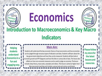 Introduction to Macroeconomics & Key Macro Indicators