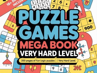 Ultimate Logic Math Puzzle Book  HARD