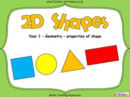 2D Shapes - Year 1 | Teaching Resources