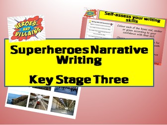 Superhero Narrative Baseline Key Stage Three