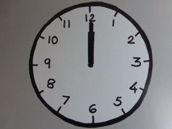 Telling the Time in French & Counting made Clear. Includes lesson plan for Quelle Heure est-il?