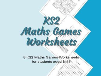 KS2 Maths Games Worksheets